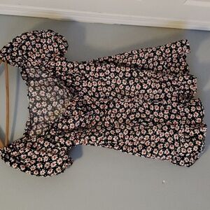 Zara brand floral short dress